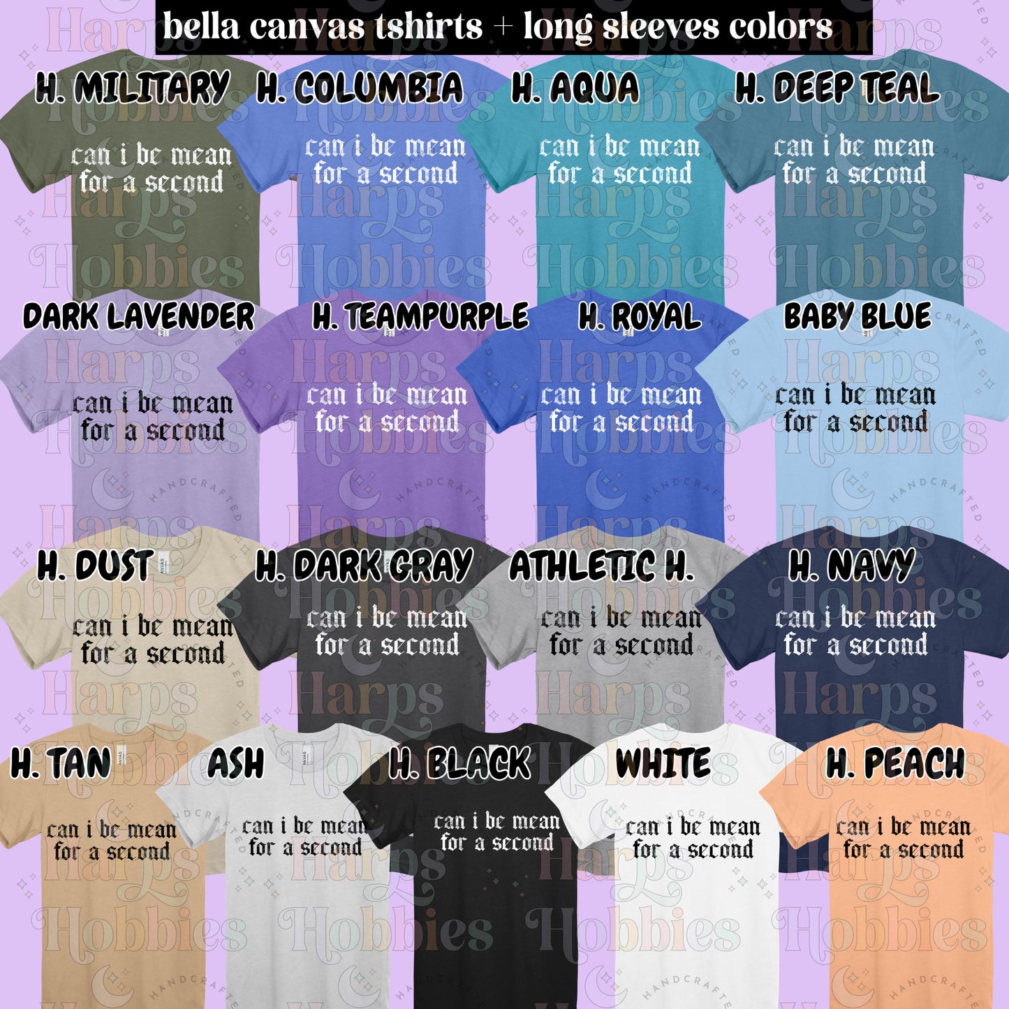 Can I be mean for a second?! (tshirt/hoodie/sweatshirt/longsleeve)
