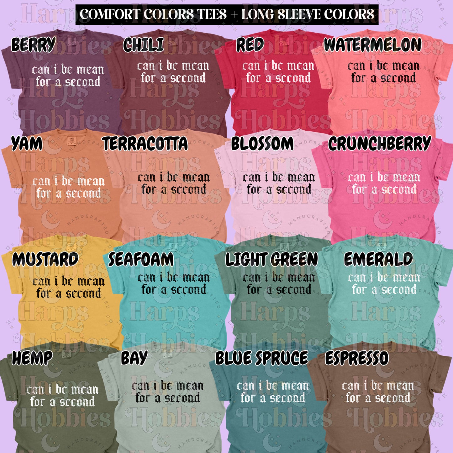 Can I be mean for a second?! (tshirt/hoodie/sweatshirt/longsleeve)