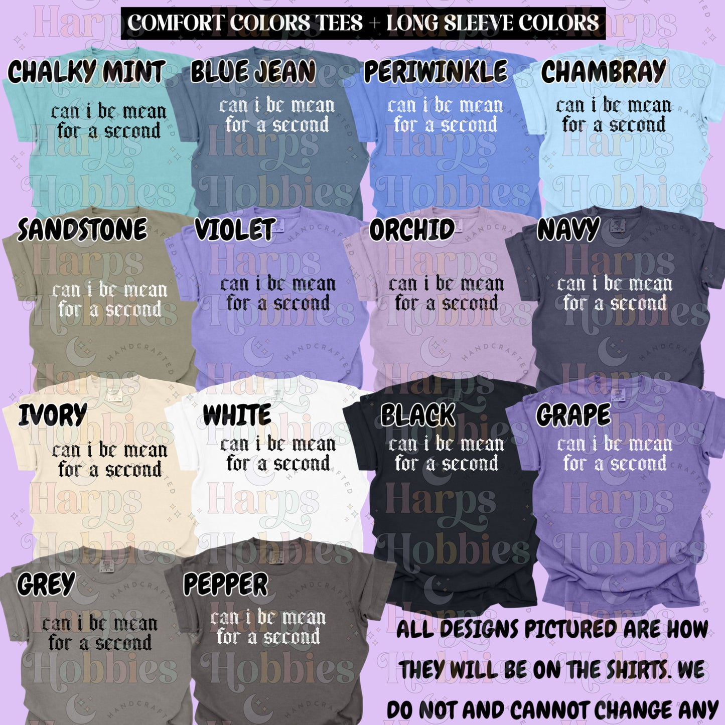 Can I be mean for a second?! (tshirt/hoodie/sweatshirt/longsleeve)