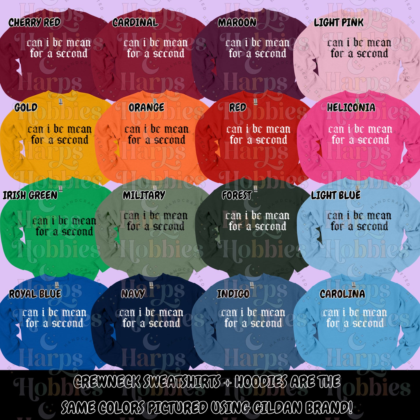 Can I be mean for a second?! (tshirt/hoodie/sweatshirt/longsleeve)