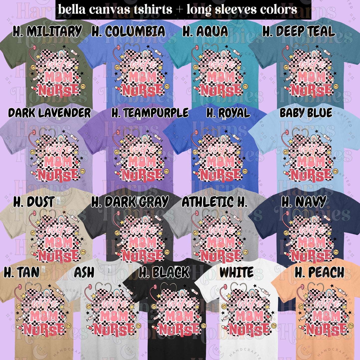 Wife Mom Nurse Checks (tshirt/hoodie/sweatshirt/longsleeve)