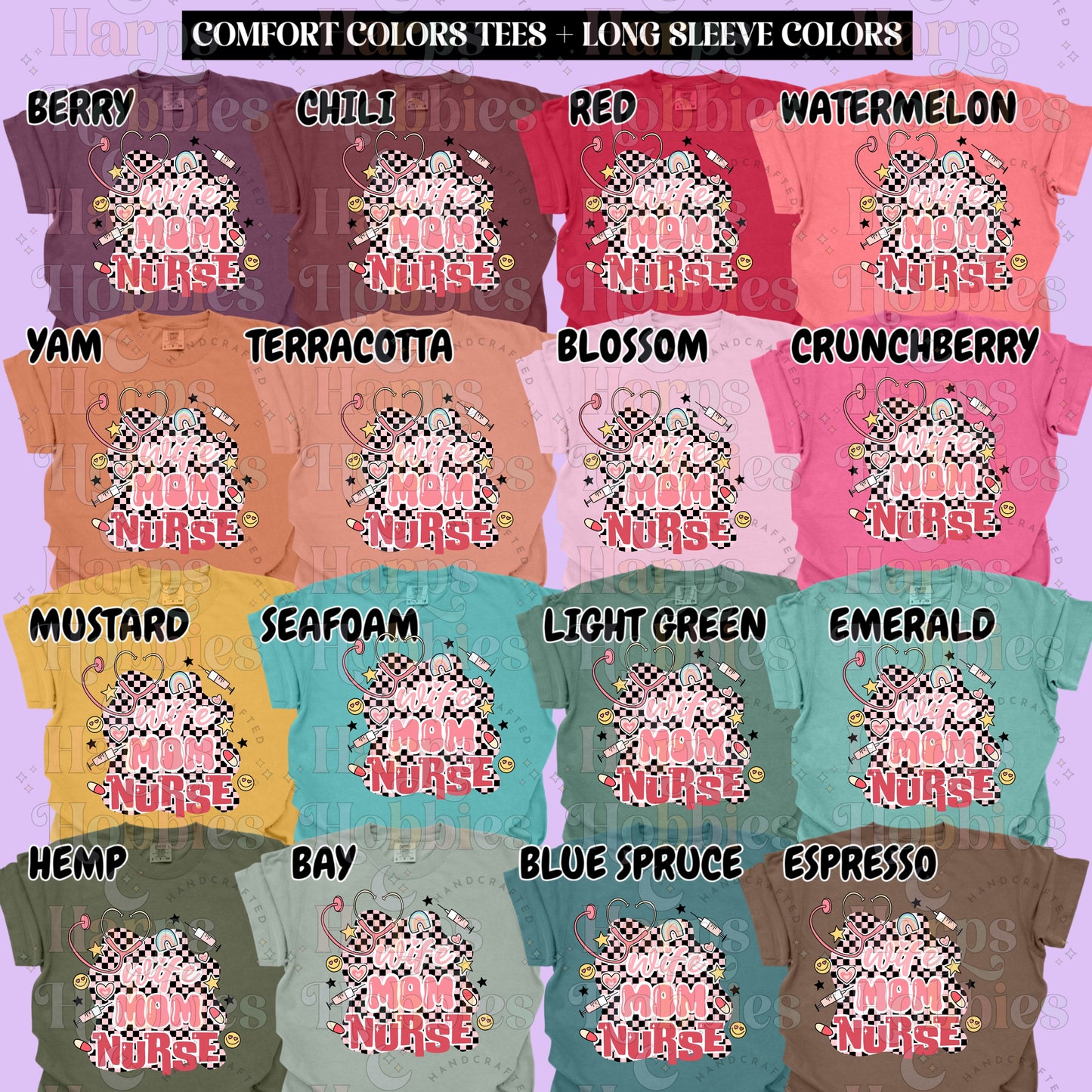 Wife Mom Nurse Checks (tshirt/hoodie/sweatshirt/longsleeve)