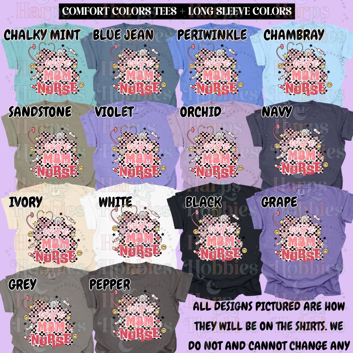 Wife Mom Nurse Checks (tshirt/hoodie/sweatshirt/longsleeve)