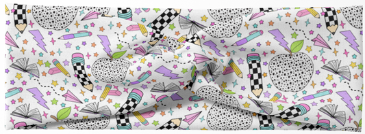Checkered Teacher Headband