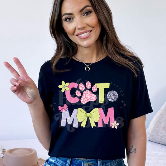Cat Mom (tshirt/sweatshirt)