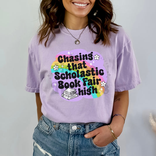 Chasing the Book Fair (tshirt/sweatshirt)