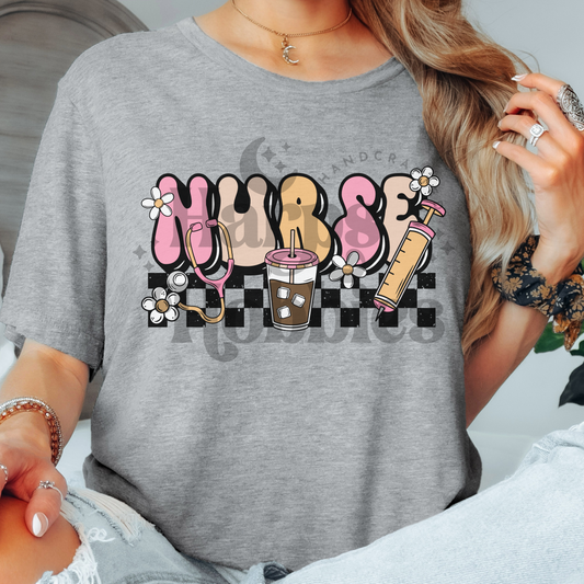 Retro Nurse (tshirt/sweatshirt)