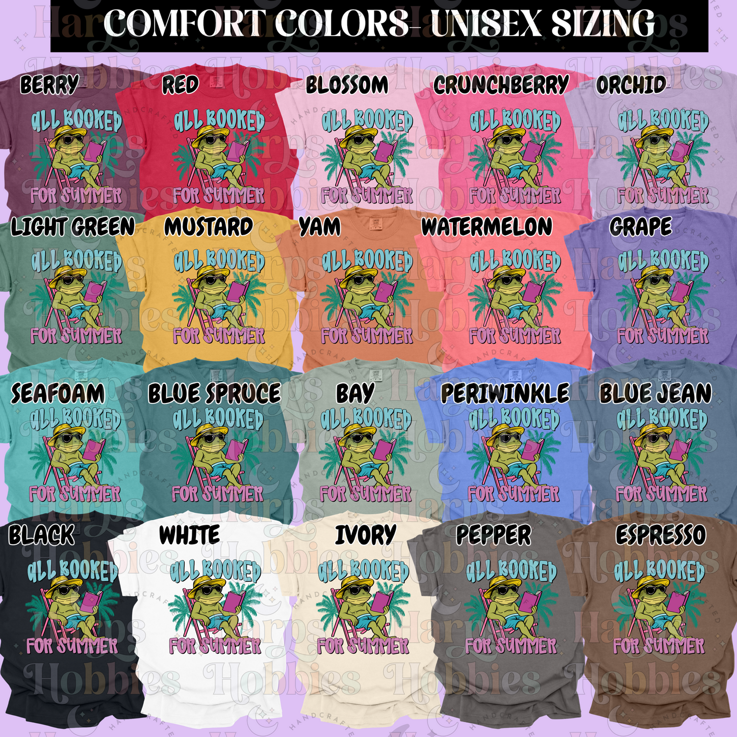 Froggy Summer booked (tshirt/sweatshirt)