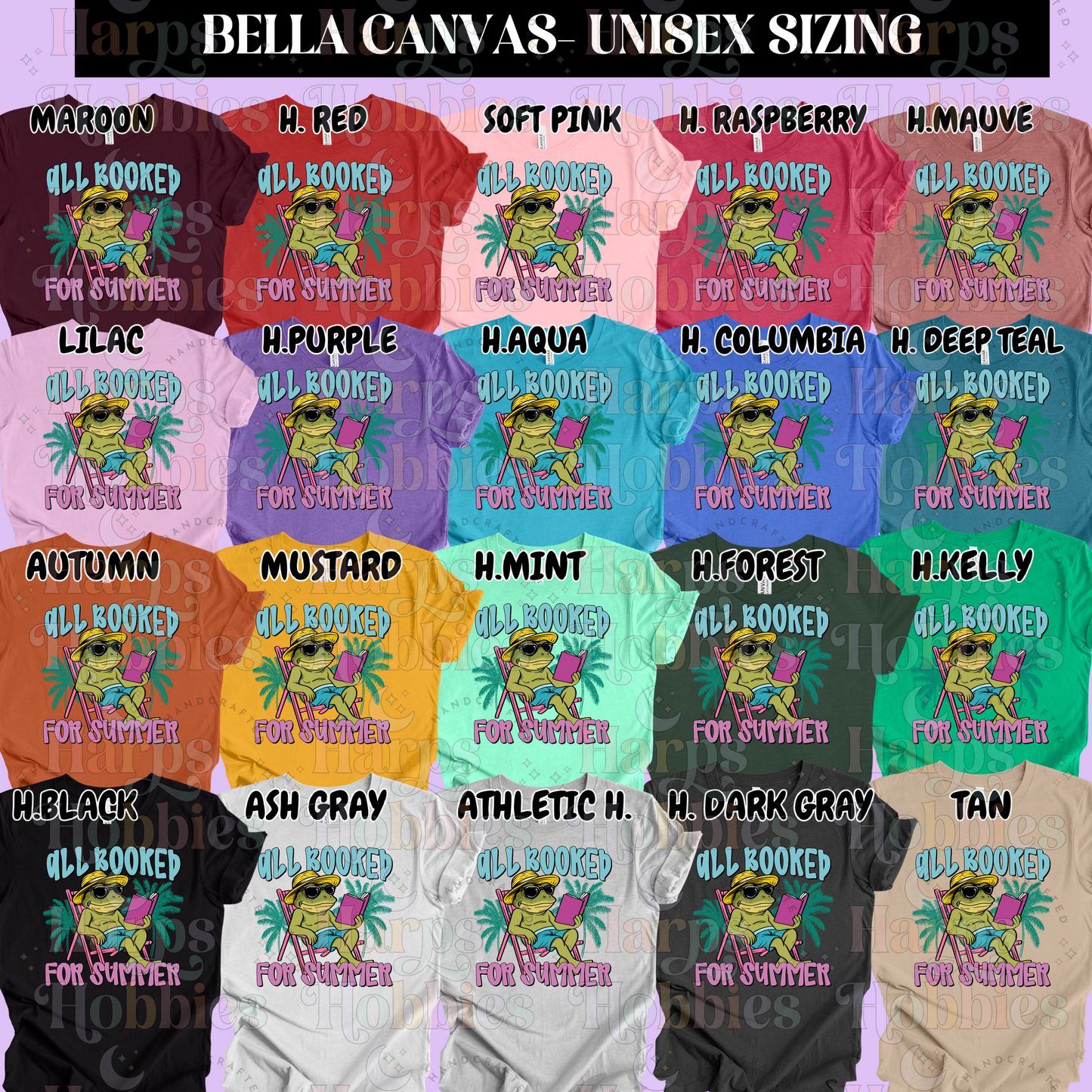 Froggy Summer booked (tshirt/sweatshirt)