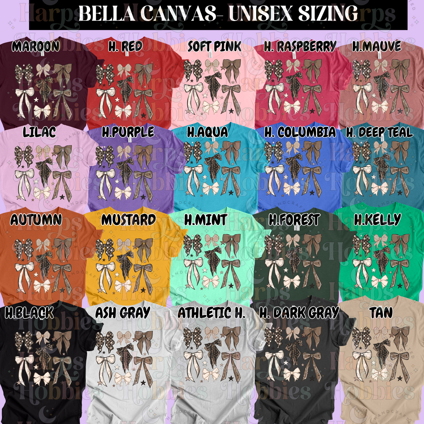 Boho Bows (tshirt/sweatshirt)
