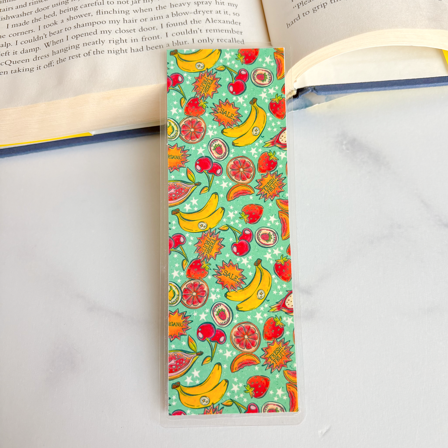 Market Fruit Bookmark