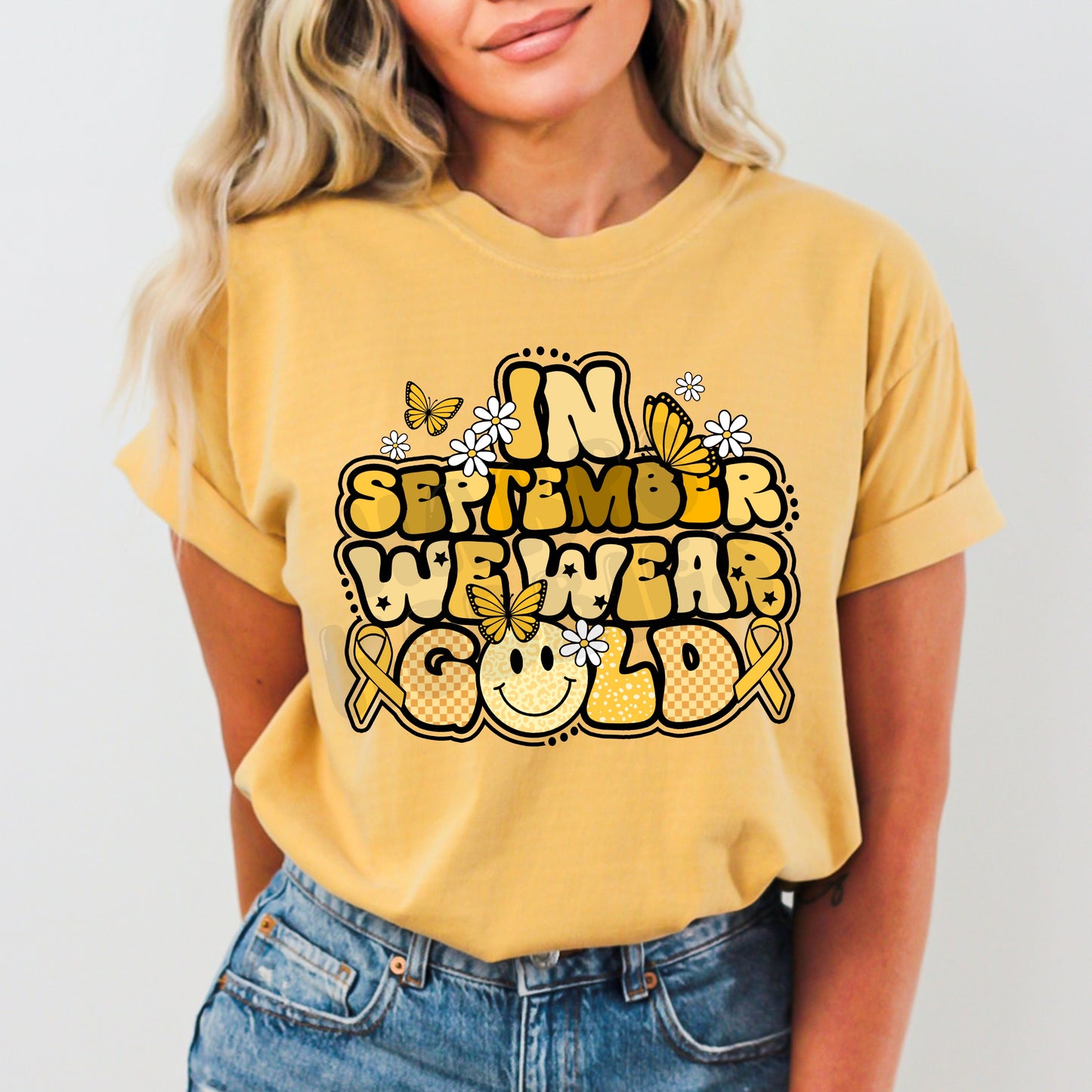 In September We Wear Gold (tshirt/sweatshirt)