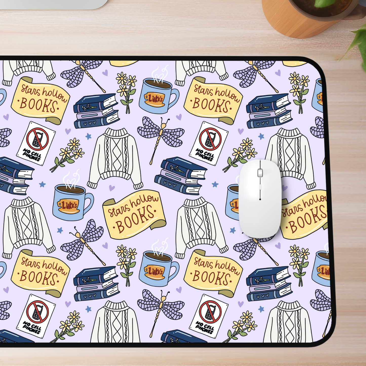 Stars Hollow Book Club Desk Mat (4 sizes)