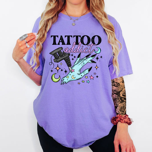 Tattoo Addict (tshirt/sweatshirt)