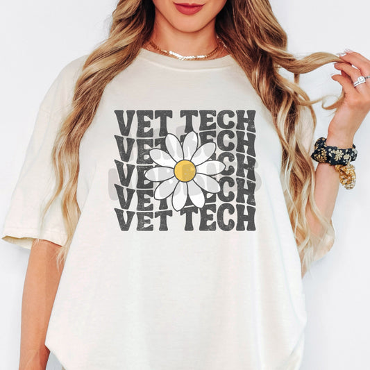 Vet Tech Daisy (tshirt/sweatshirt)