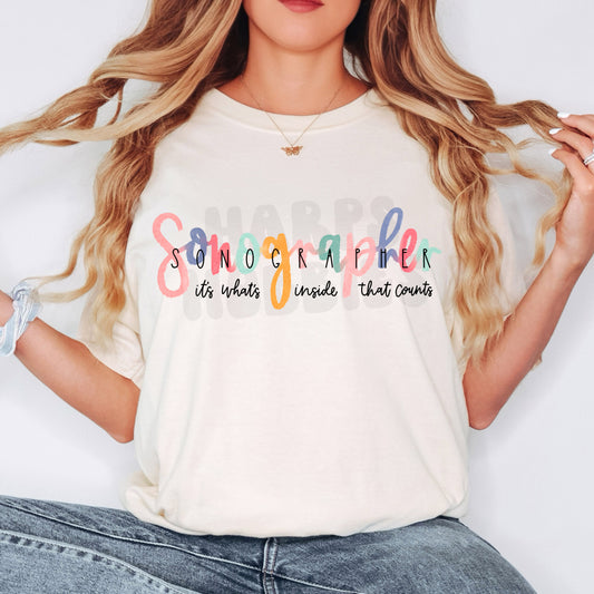Sonographer (tshirt/sweatshirt)