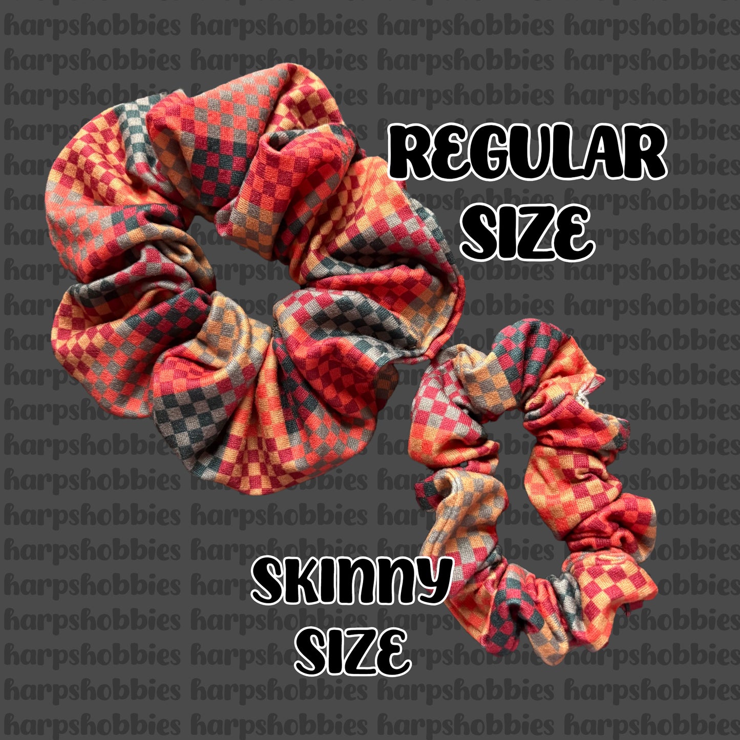 Winter Blues Scrunchie (Skinny)