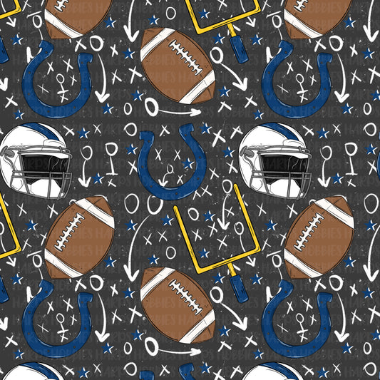 Indianapolis Colts (headband/scrunchie)