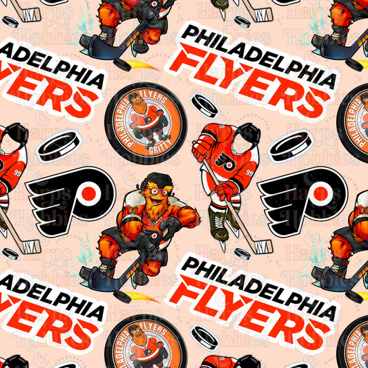 Philadelphia Flyers (headband/scrunchie)