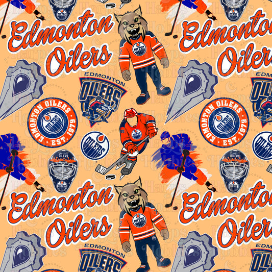Edmonton Oilers (headband/scrunchie)