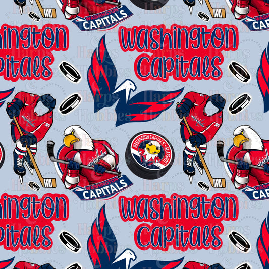 Washington Capitals (headband/scrunchie)