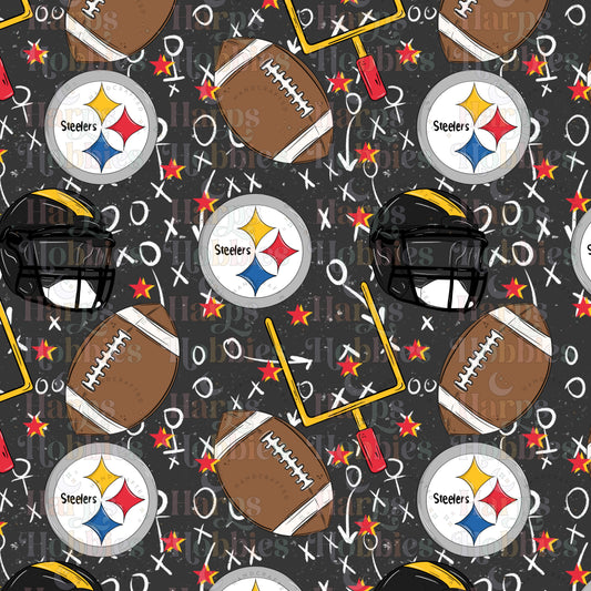 Pittsburgh Steelers (headband/scrunchie)