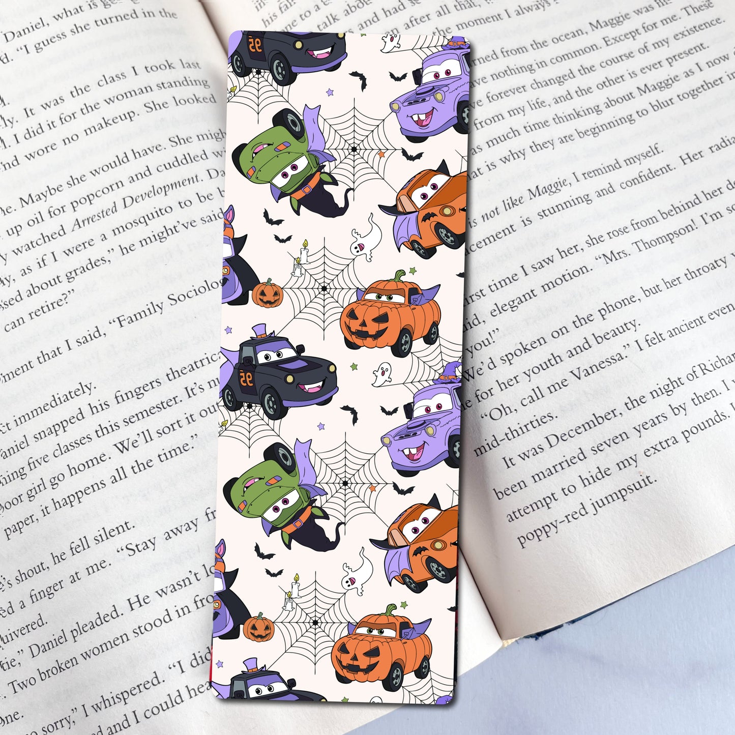 Halloween Cars Bookmark