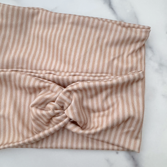 Brown Stripes Headband