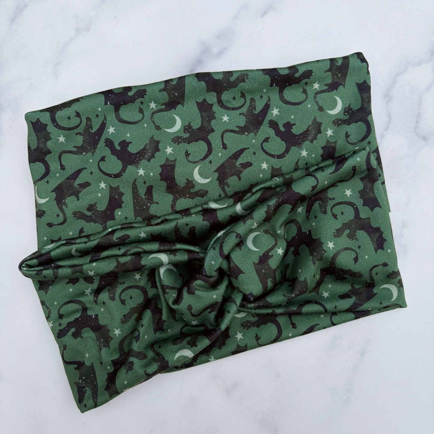 Green Dragons Headband