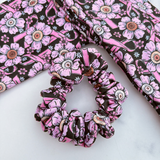 Breast Cancer Awareness Scrunchie (Skinny)