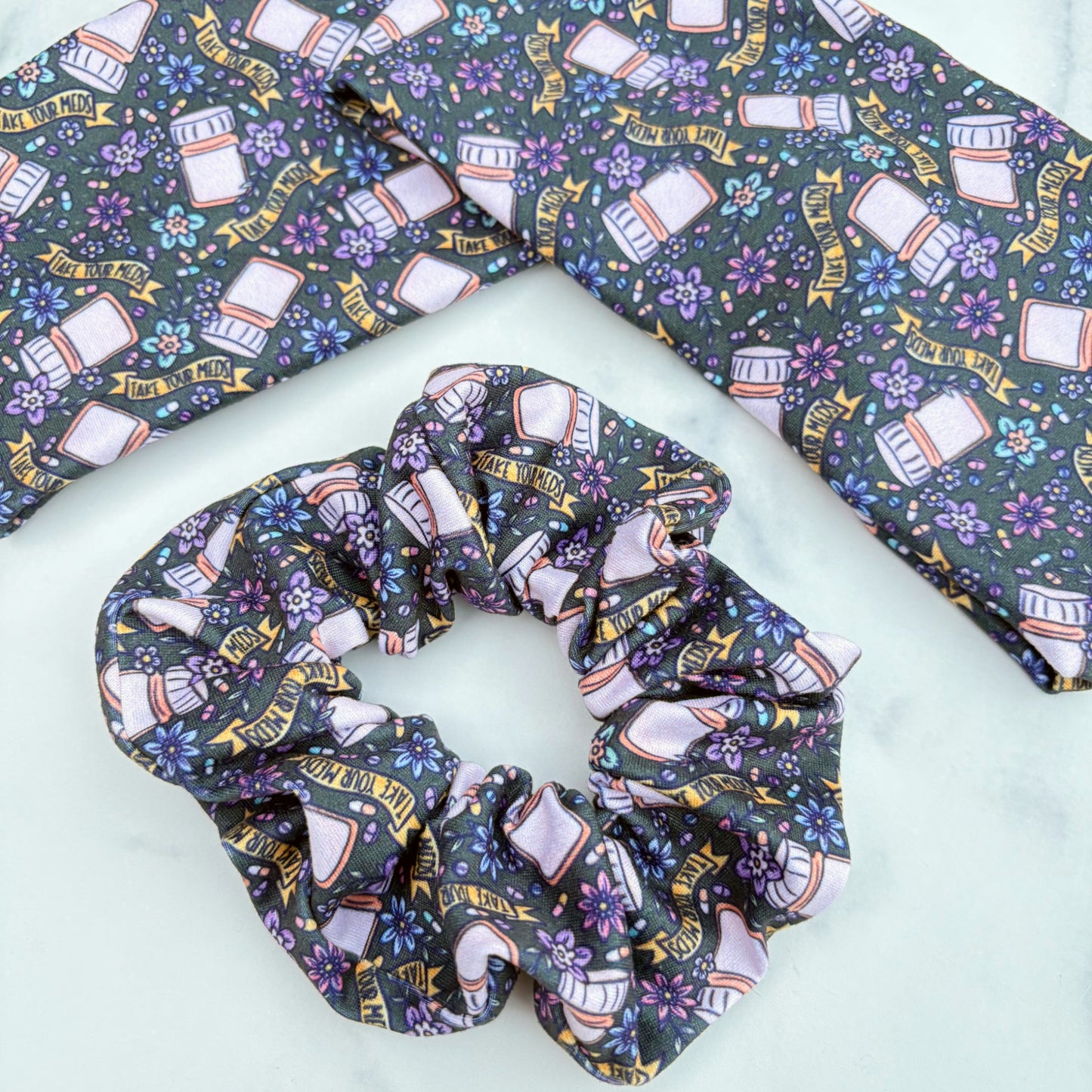 Take Your Meds Scrunchie (Regular)