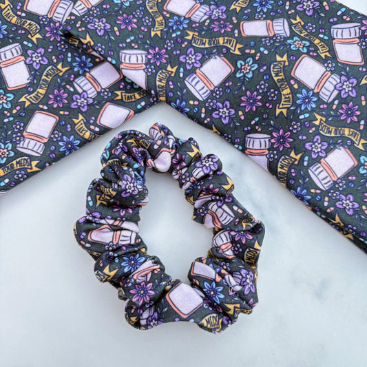 Take Your Meds Scrunchie (Skinny)