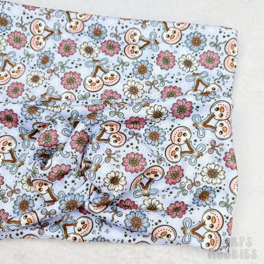 Snowman Cherries Headband