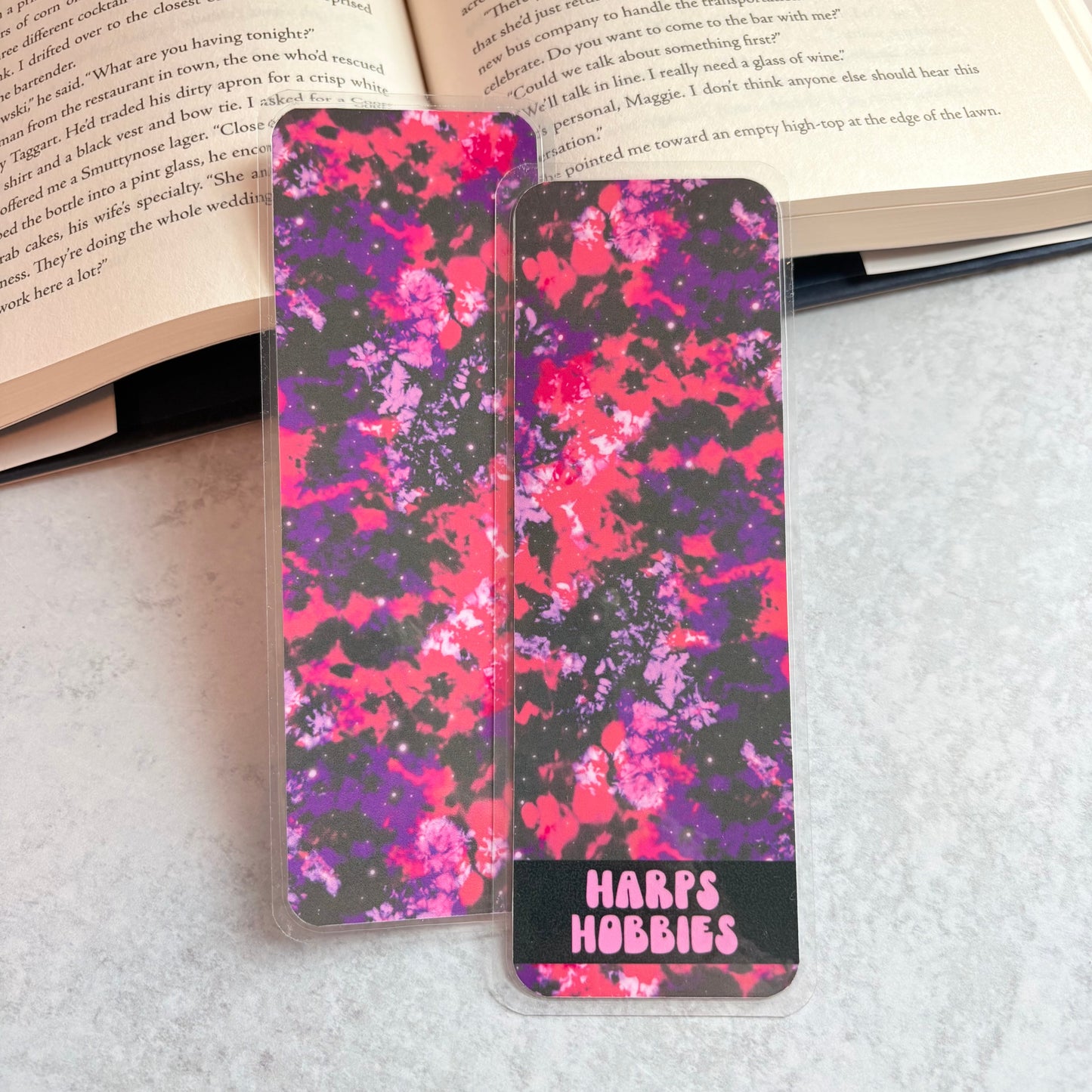 Galaxy Tie Dye Bookmark