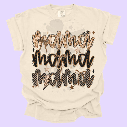 Rustic Mama (brown) (tshirt/sweatshirt)