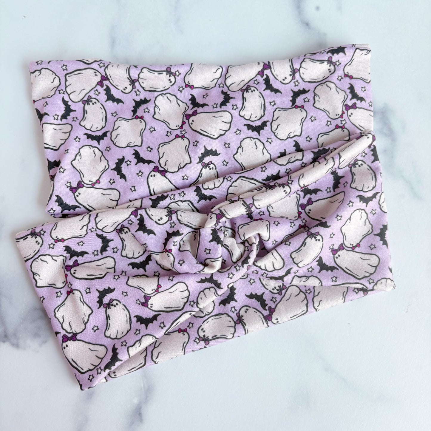 Purple Ghosties Headband