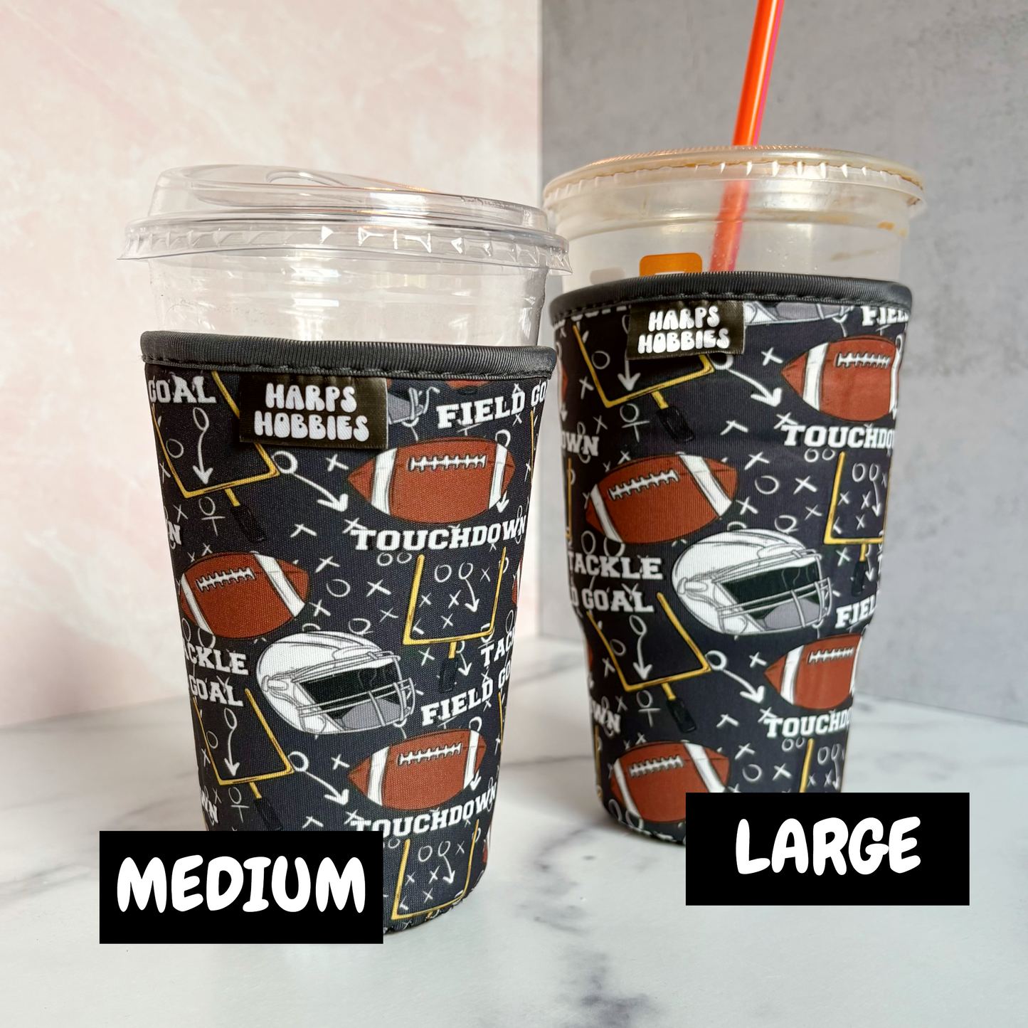Football Drink Sleeve (2 sizes)