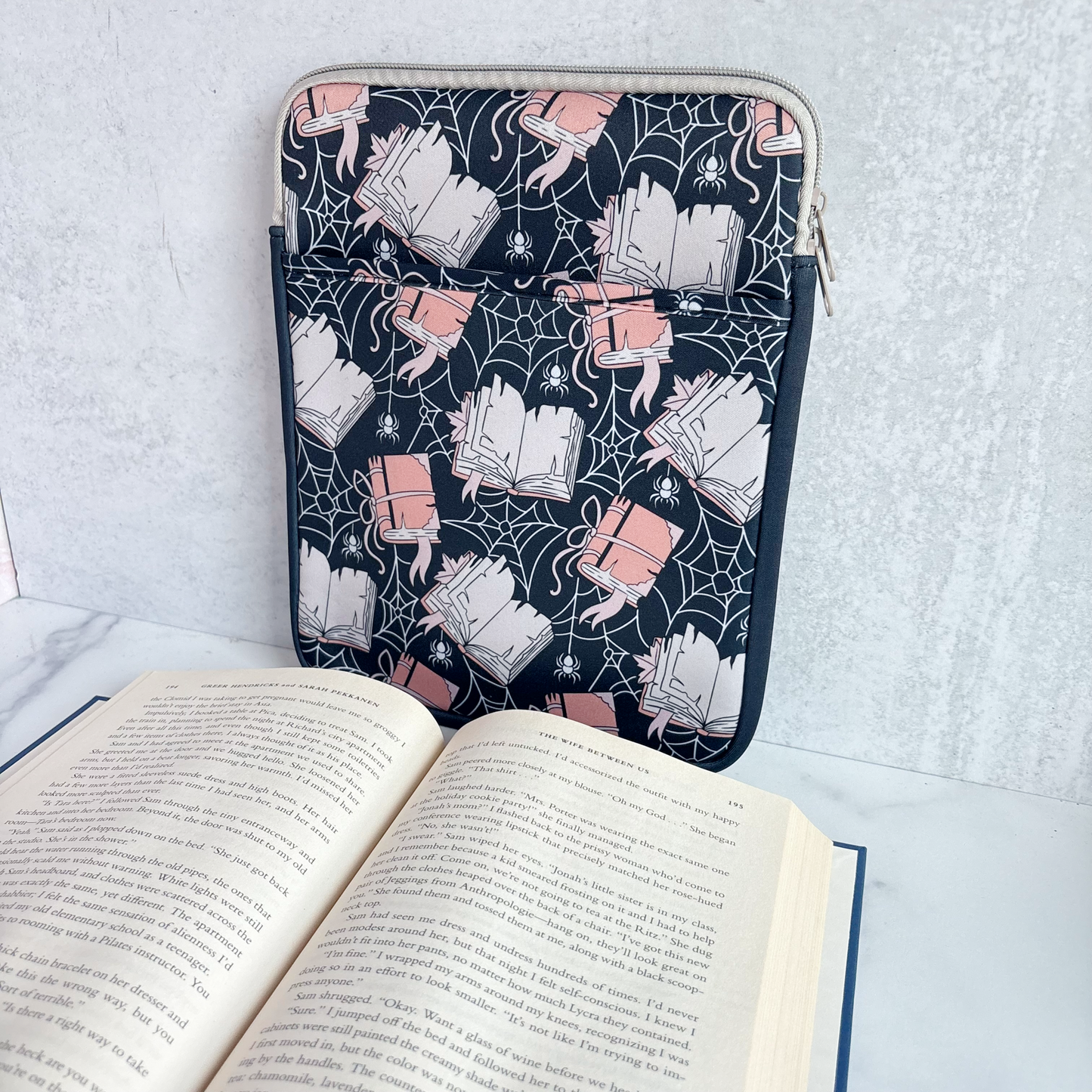 Spooky Books Book Sleeve