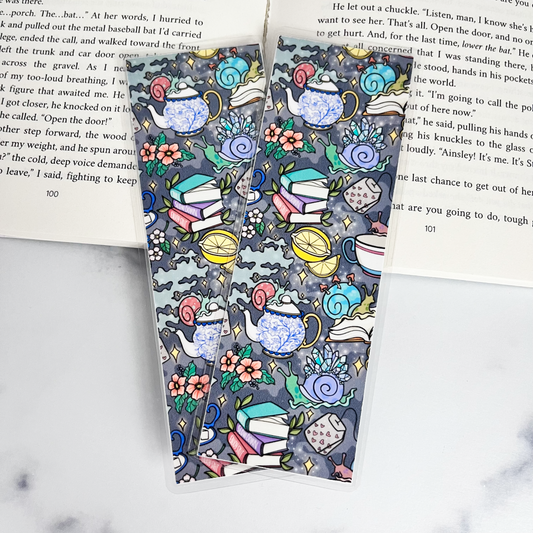Snails + Books Bookmark