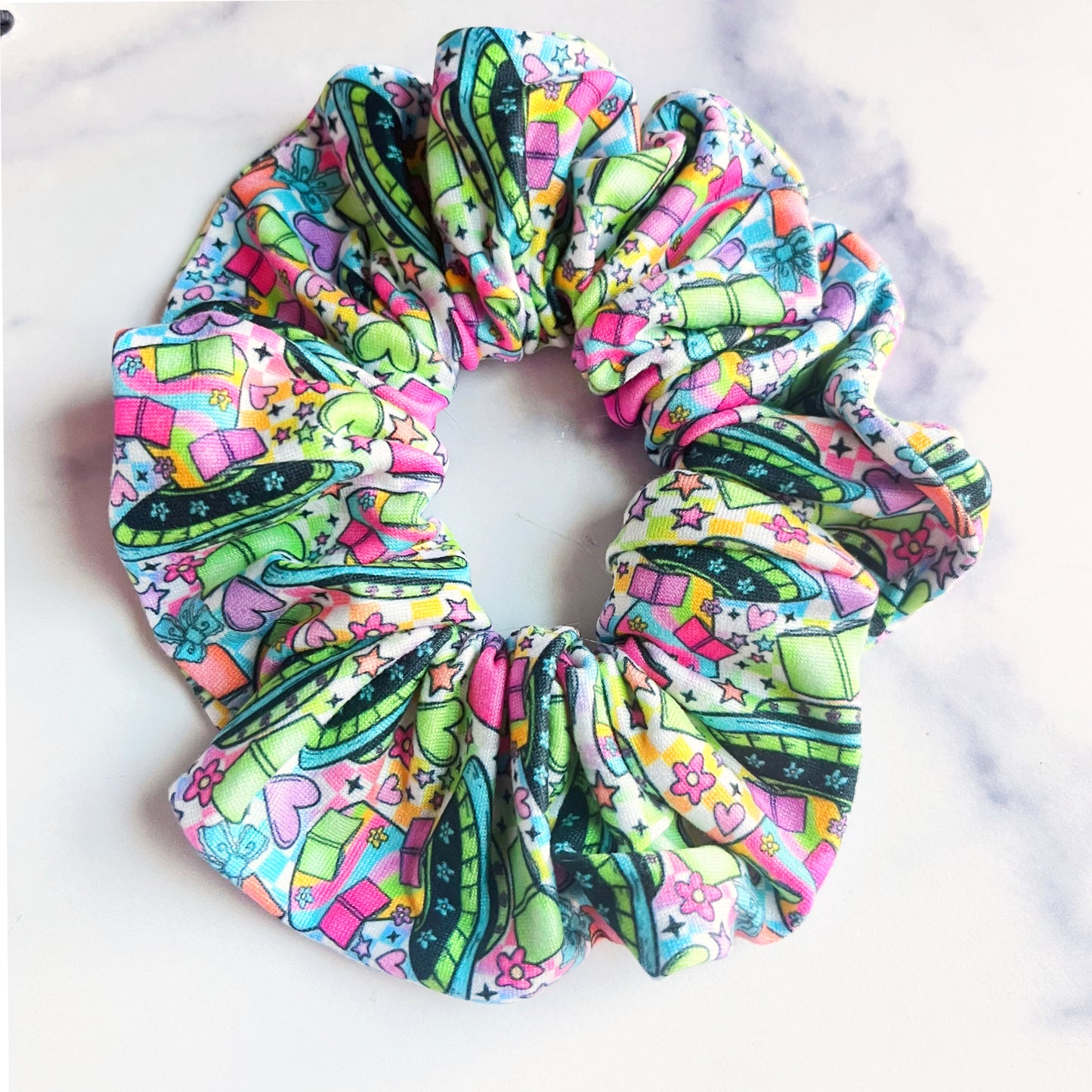 UFO Reading Scrunchie