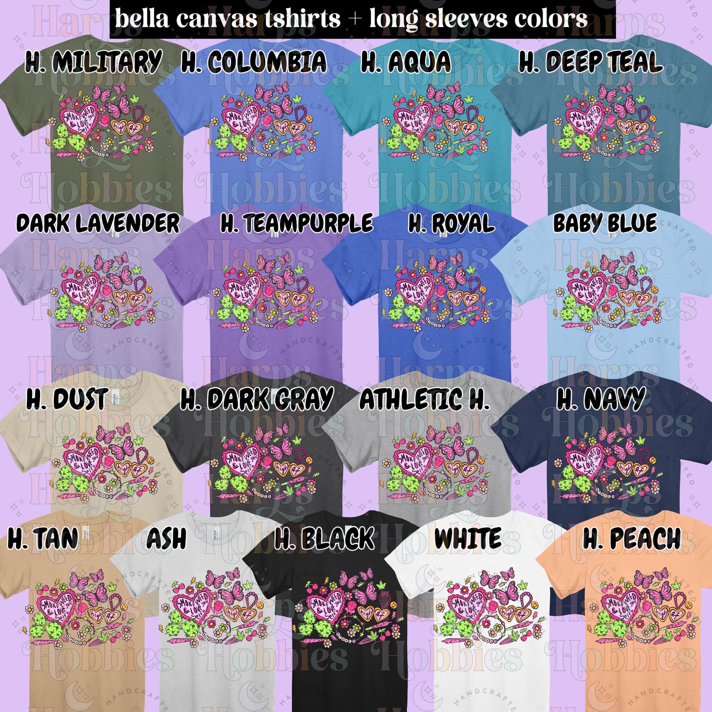 4/20 Tattoo Heart (tshirt/hoodie/sweatshirt/longsleeve)