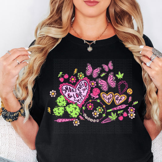 Tattoo Heart 4/20 (tshirt/sweatshirt)