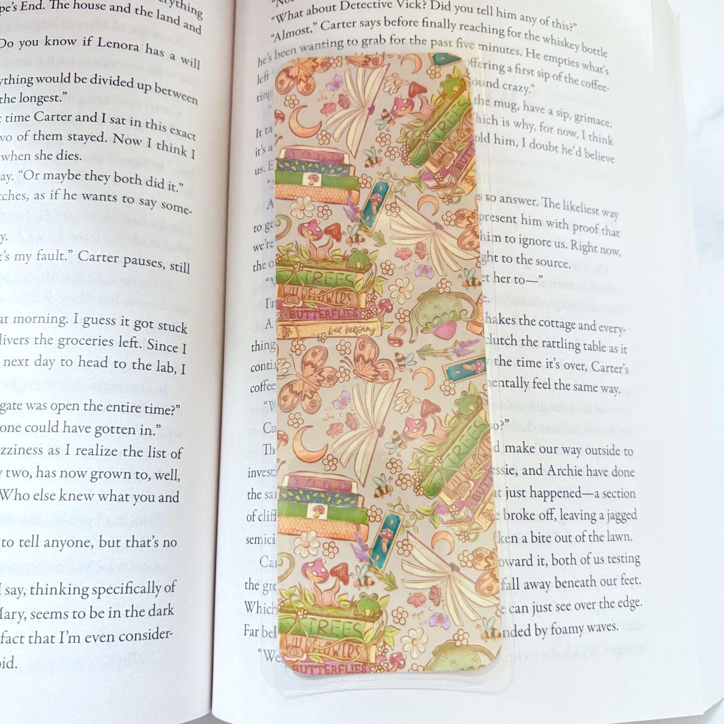 Cottagecore Books Bookmark