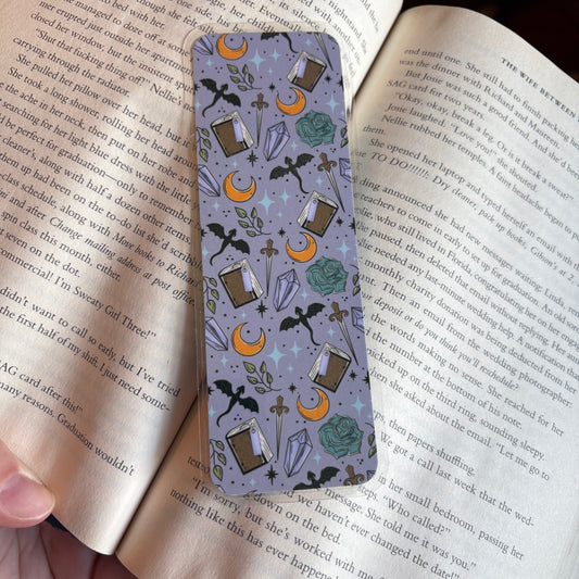 Purple Fantasy Reader Bookmark