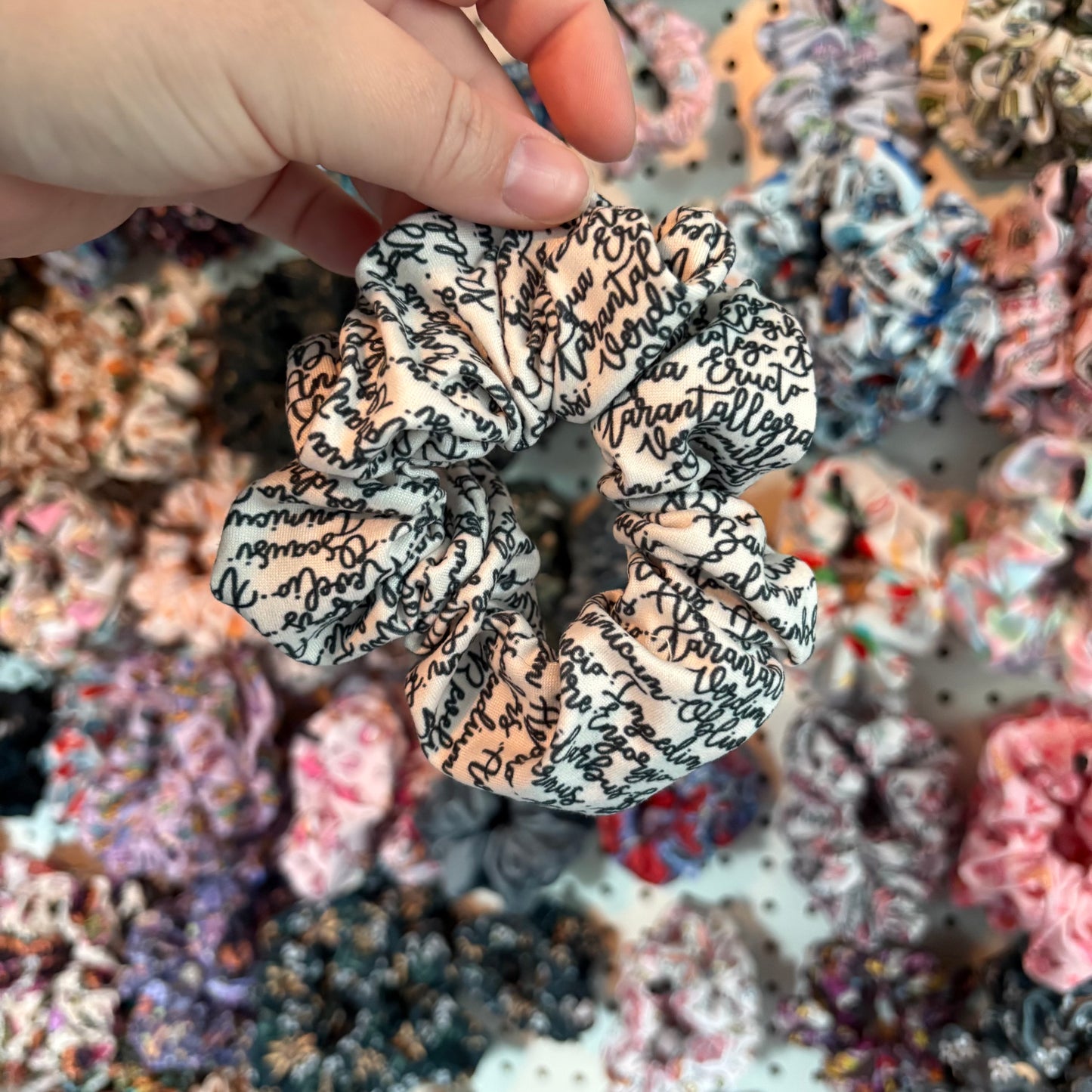 Wizard Spells Scrunchie (Regular)