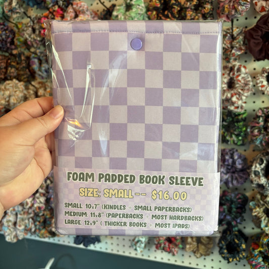 Purple Checkered SMALL 10x17" sleeve