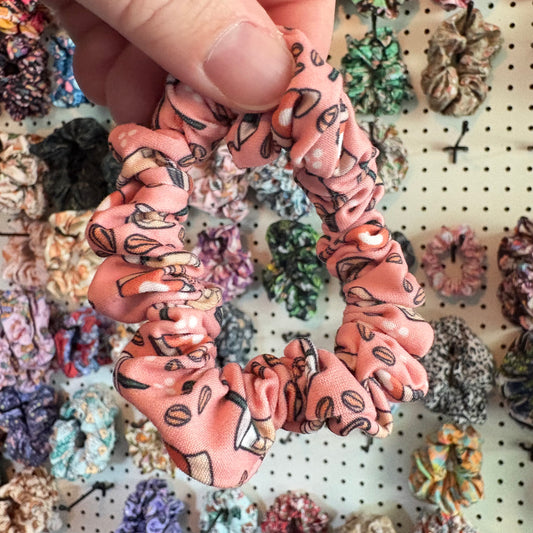 Pink Coffee Scrunchie (Skinny)