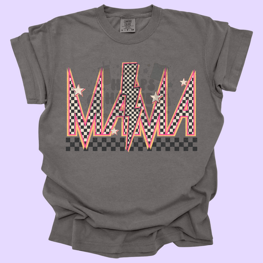 Rocker Mama Lightning (tshirt/sweatshirt)