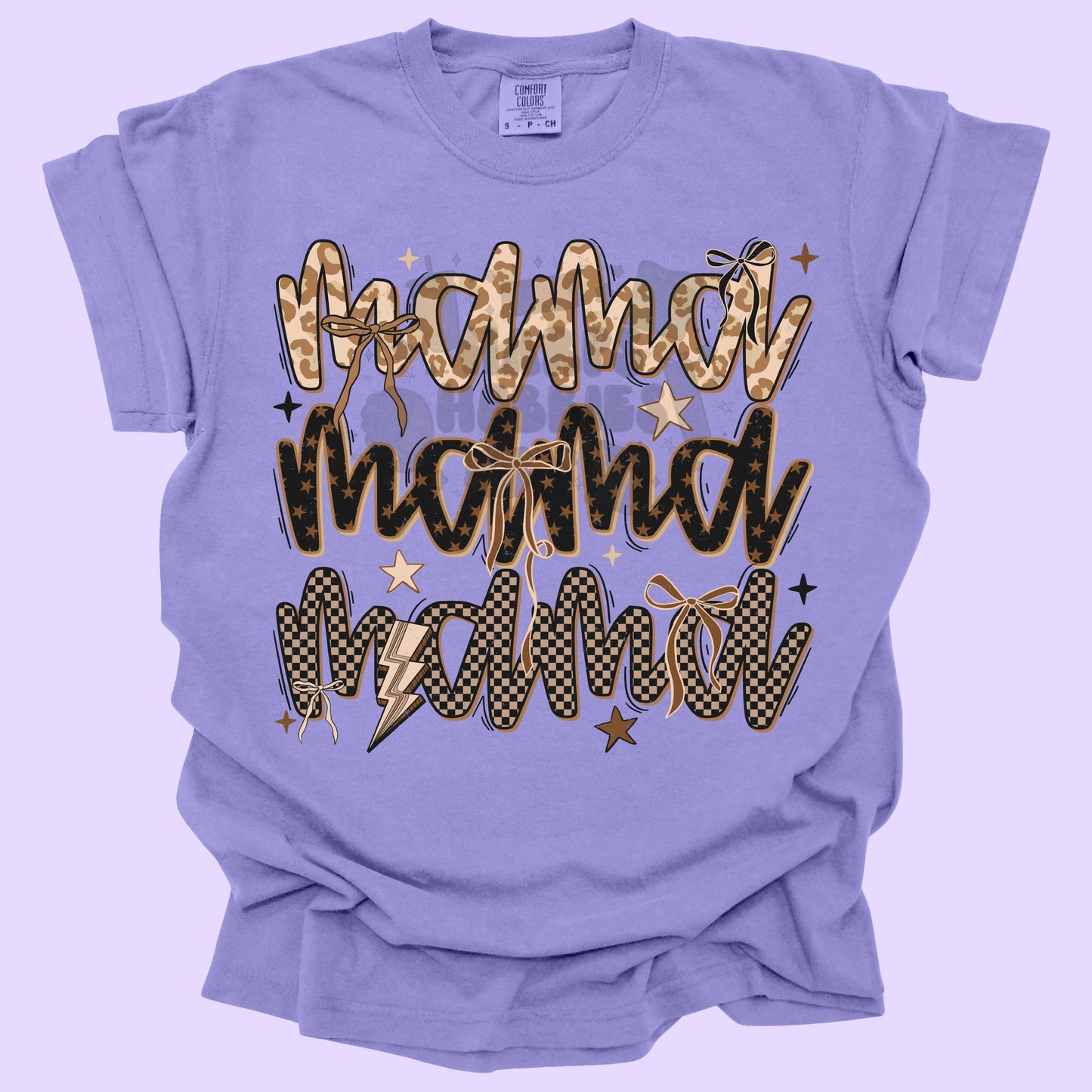 Rustic Mama (brown) (tshirt/sweatshirt)