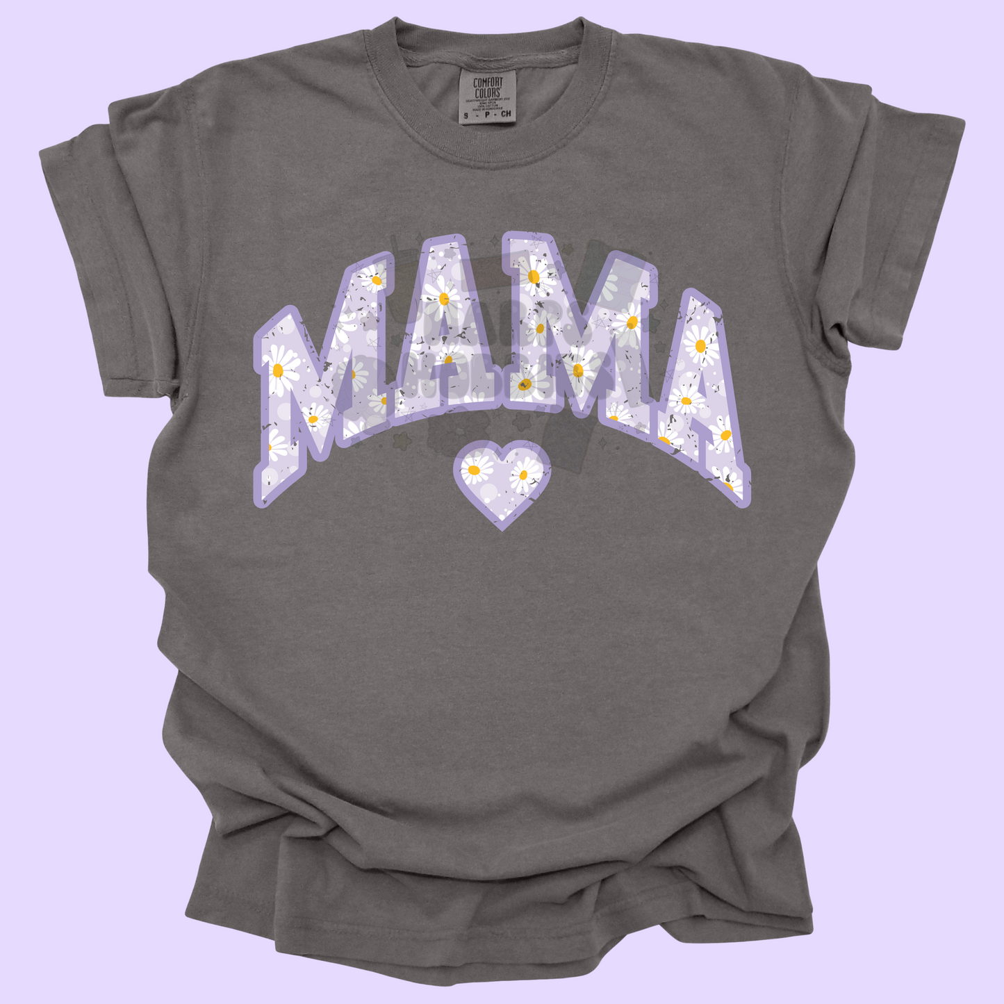 Mama Purple Floral (tshirt/sweatshirt)